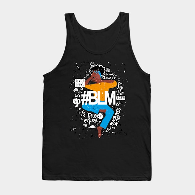 Black Lives Matter Tank Top by Riczdodo